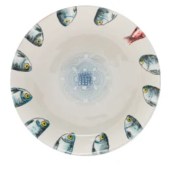 Set of 2 Controcorrente Ceramic Bowls