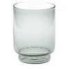 Set Of 4 Dolce Vita Grey Water Glasses