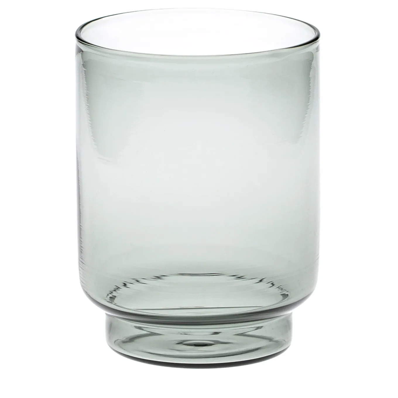 Set Of 4 Dolce Vita Grey Water Glasses