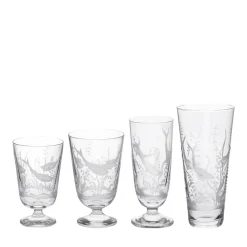 Set of 4 Ejermann Crystal Glasses