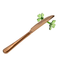 Set of 6 Fortuna Handcrafted Glass Knife Holders