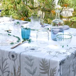 Set of 6 Fortuna Handcrafted Glass Knife Holders