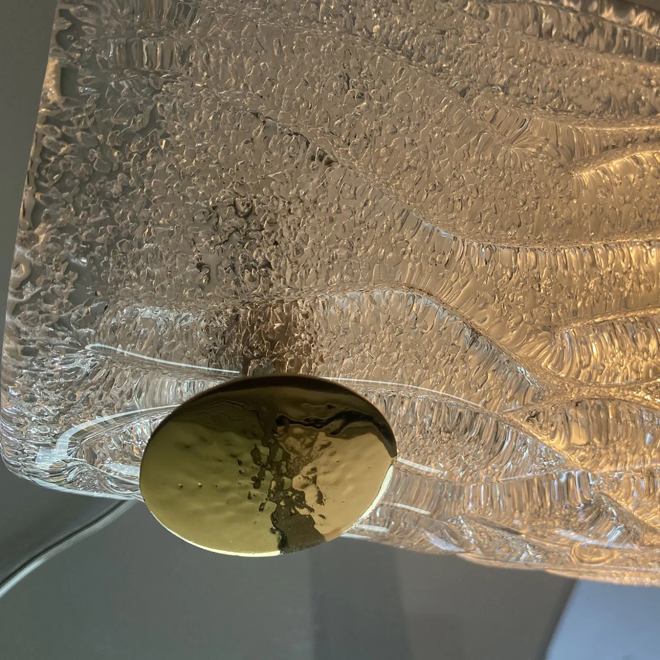 Set of 2 Graniglia Glass Wall Sconces