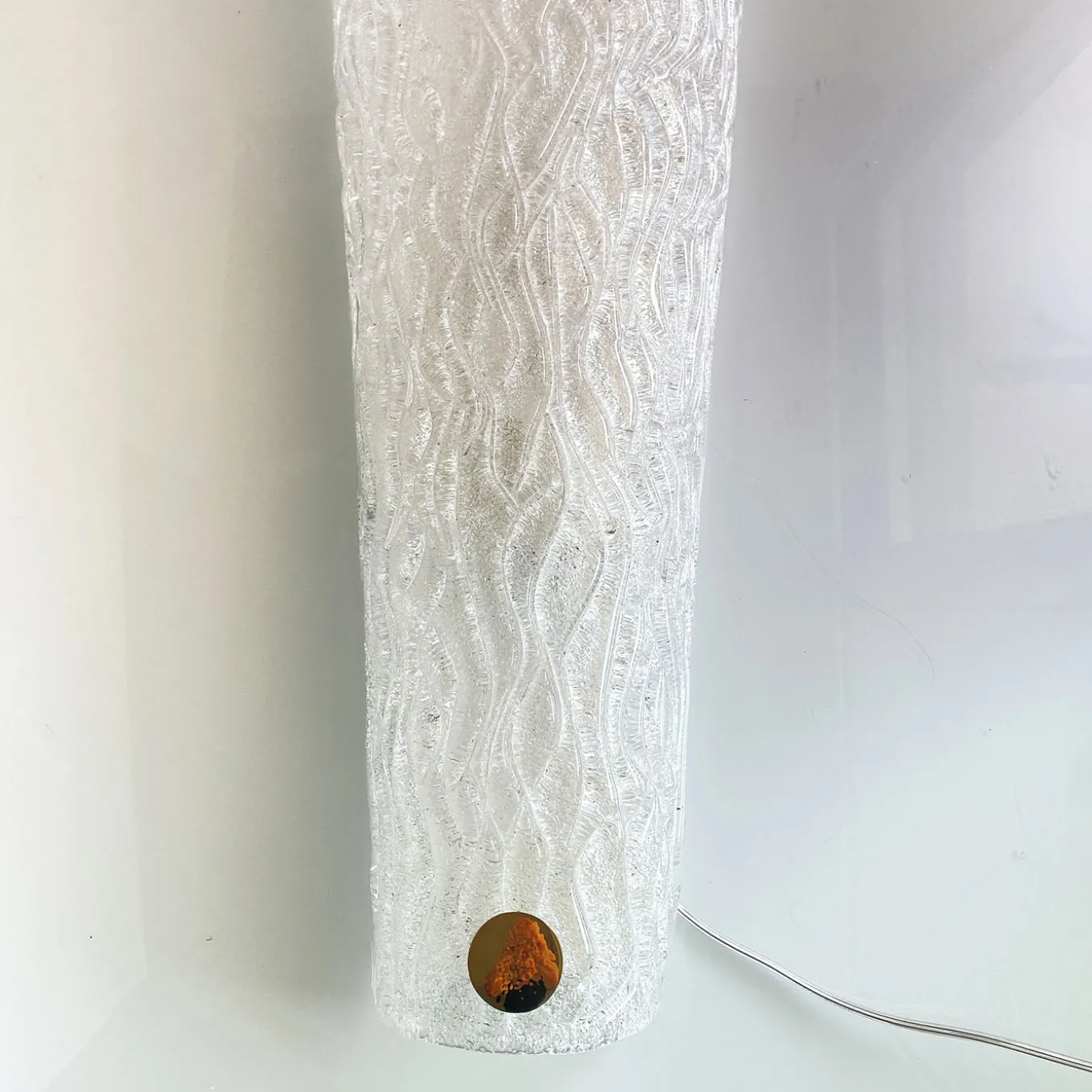 Set of 2 Graniglia Glass Wall Sconces