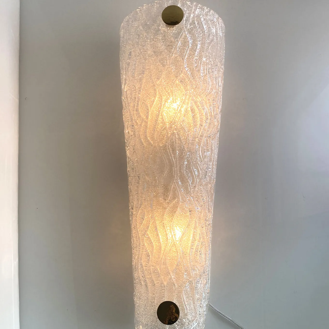 Set of 2 Graniglia Glass Wall Sconces