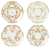 Set of 4 Gymmetria Dessert Plate #1