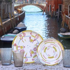 Set of 4 Gymmetria Dinner Plate #1