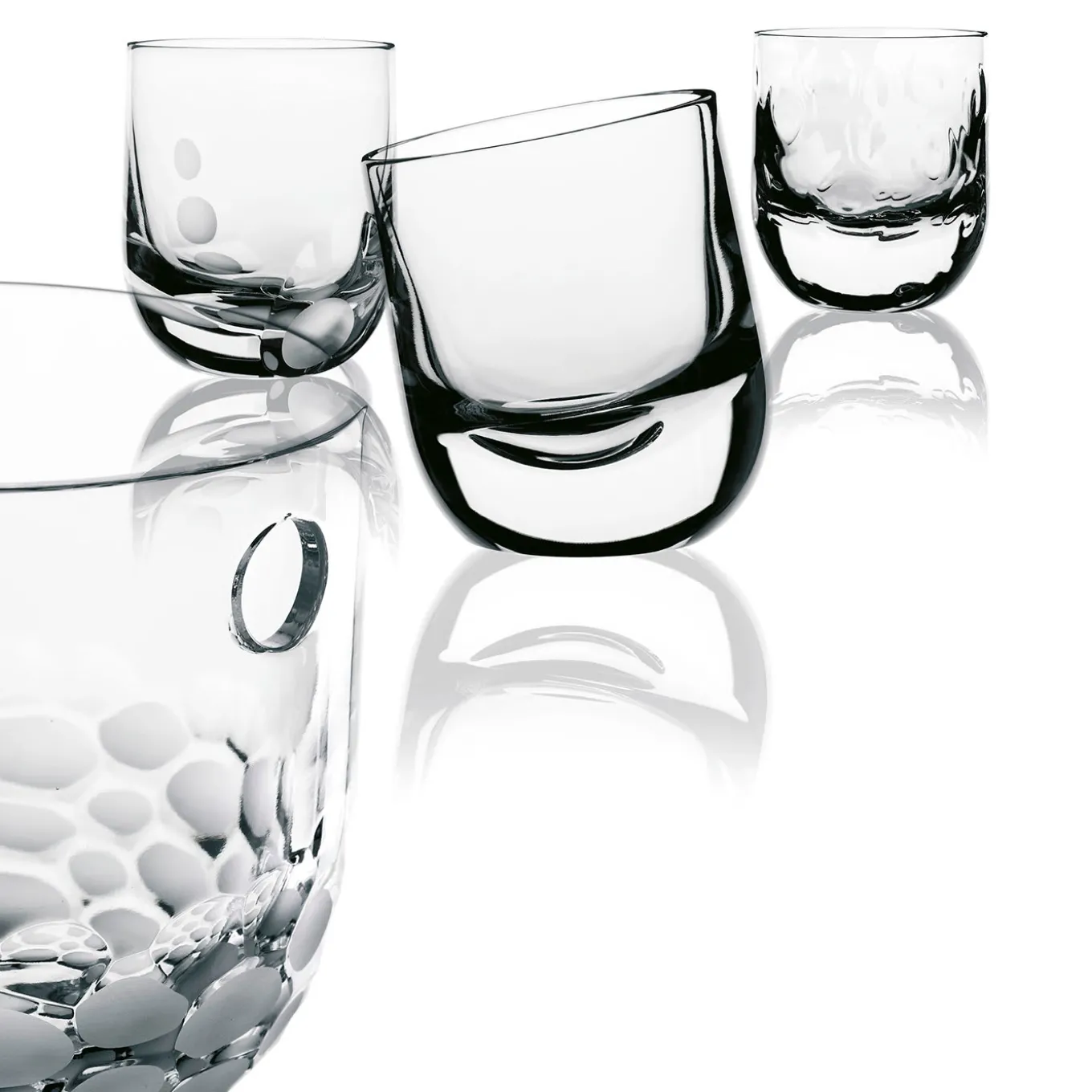 Set of 6 Harry's Slanting Glasses