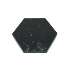 Set of 4 Hexagonal Marble Coasters