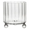 Set of 2 High Spirits Clear Lowball Glasses