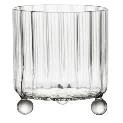 Set of 2 High Spirits Clear Lowball Glasses