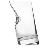 Set of 6 Ice Stopper Crystal Whisky Glasses by Angelo Mangiarotti