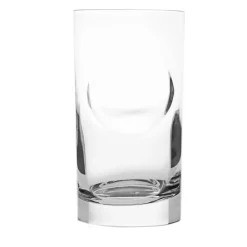 Set of 6 Ice Stopper Crystal Whisky Glasses by Angelo Mangiarotti