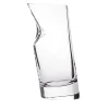 Set of 6 Ice Stopper Tall Crystal Whisky Glasses by Angelo Mangiarotti