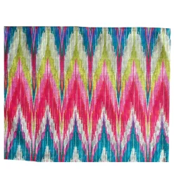 Set of 2 Ikat Zig Zag Placemats by Matthew Williamson