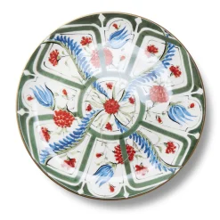 Set of 4 Izmir dessert plates