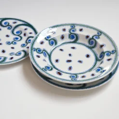 Set of 4 Iznik Dinner Plates