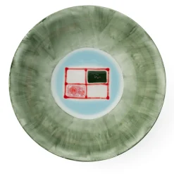 Set of 2 Jade Medium Salad Serving Bowls