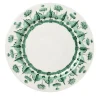 Set of 4 Jardin à l'Italienne Green Ceramic Dessert Plates