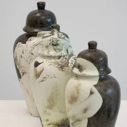 Set of 3 Le tre Grazie Vases