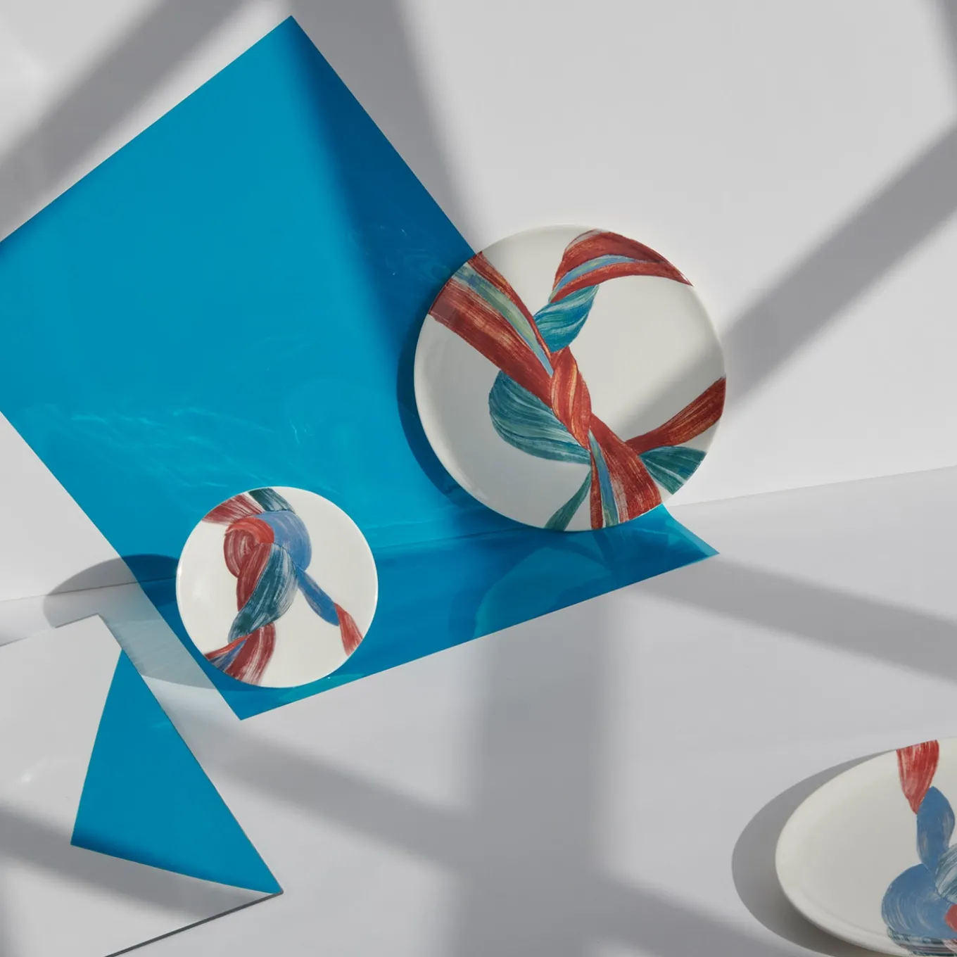 Set of 4 Legami dessert plate #1