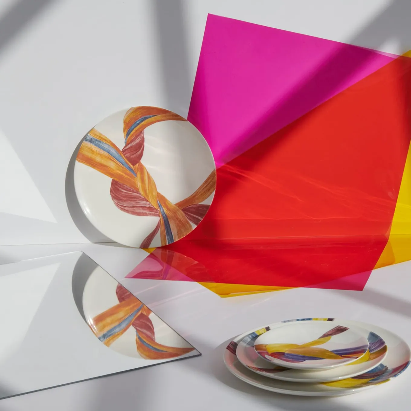 Set of 4 Legami dinner plate #2