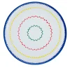 Set of 4 Luminaria Multicolor Ceramic Dessert Plates