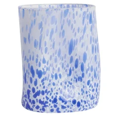 Set of 4 Macchia Blue Glasses