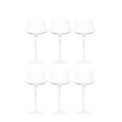 Set of 6 Maxi Minimes Red Wine Goblets