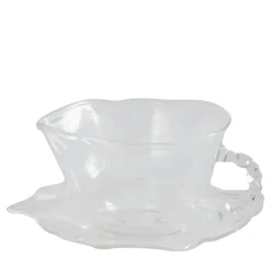 Set of 2 Metamorphosis Glass Coffee Cups