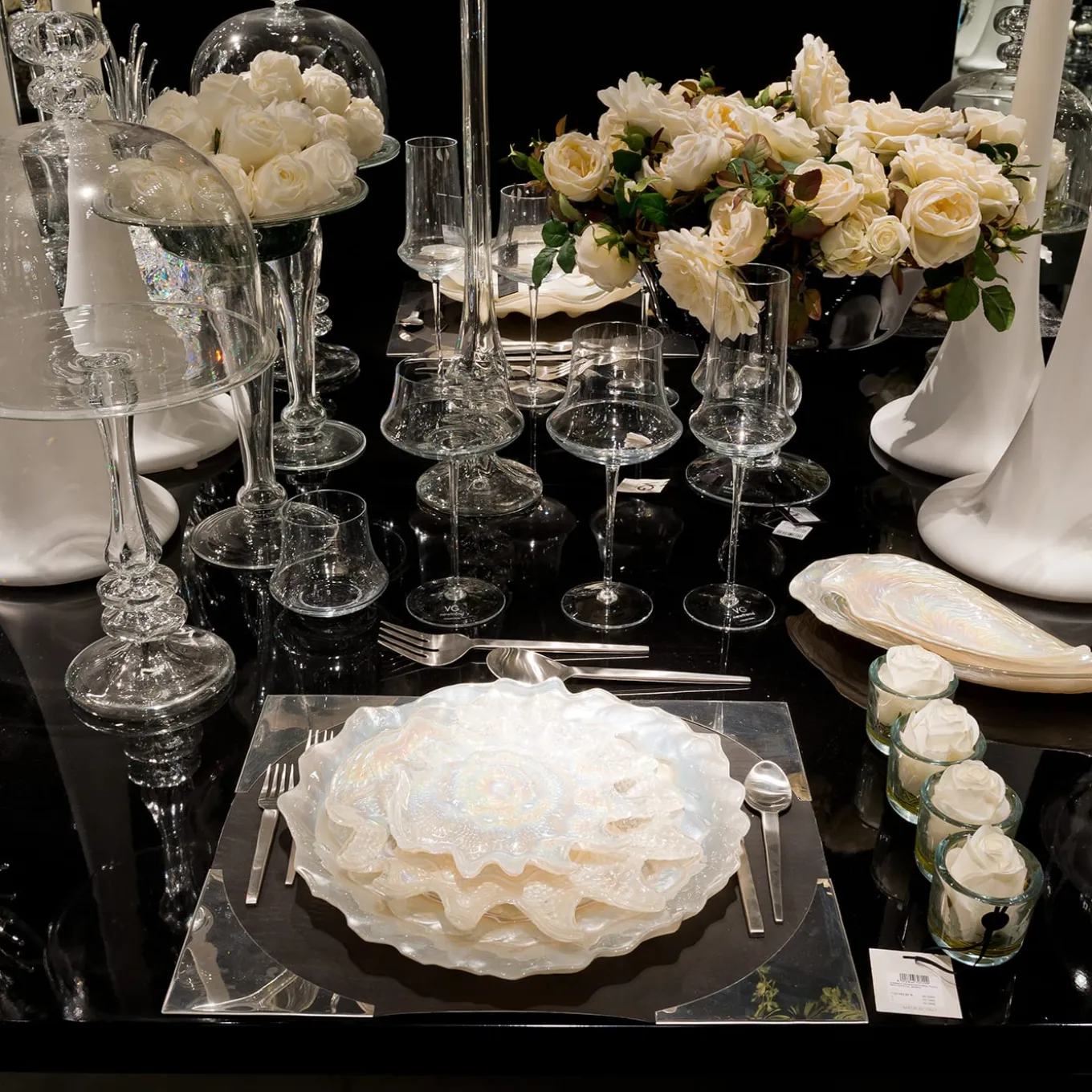 Set of 6 Minimes White Wine Goblets