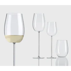 Set of 6 Modigliani White Wine Glasses