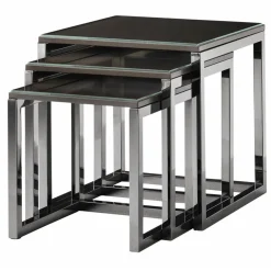 Set of 3 Mondrian Nesting Tables by Dainellistudio