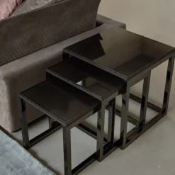 Set of 3 Mondrian Nesting Tables by Dainellistudio