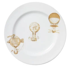 Set of 4 Mongolfiere dinner plates