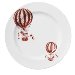 Set of 4 Mongolfiere dinner plates