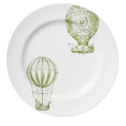 Set of 4 Mongolfiere dinner plates