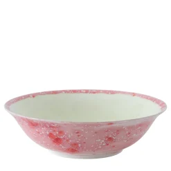 Set of 2 Murrine Green Medium Salad Serving Bowls