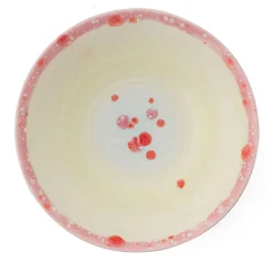 Set of 4 Murrine Green Small Salad Serving Bowls