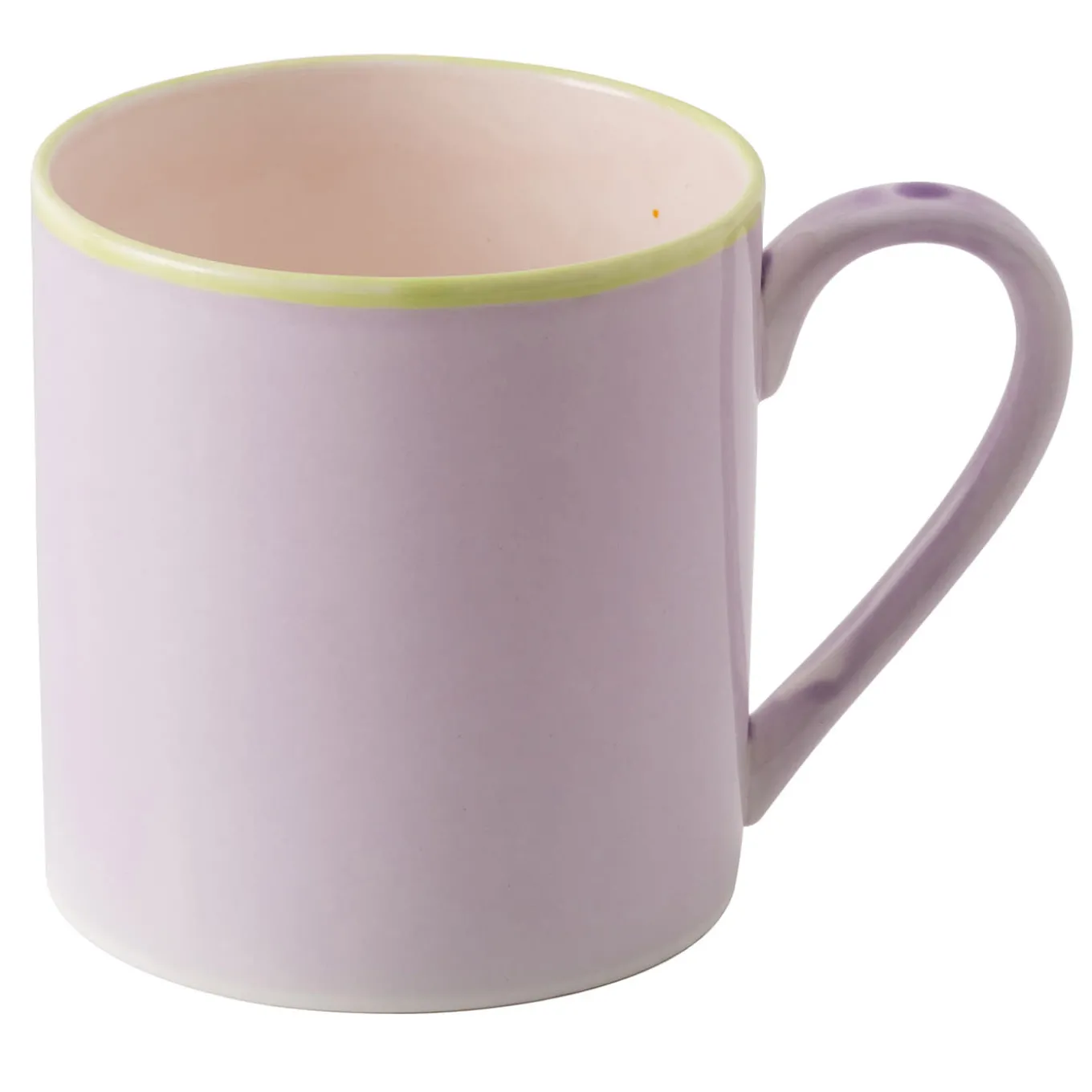 Set of 4 Murrine Lilac Large Mugs