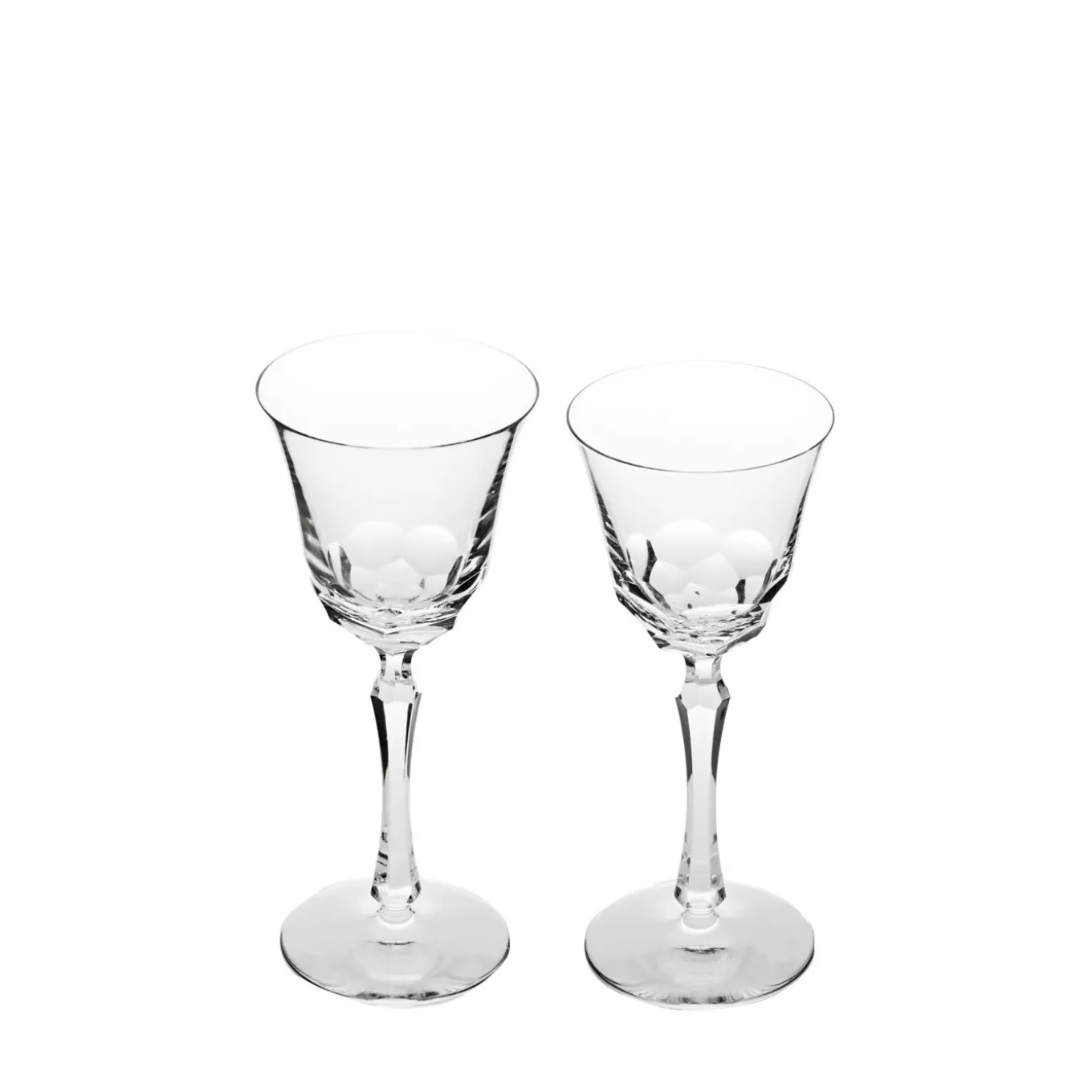 Set of 6 Narciso Crystal Wine Glasses