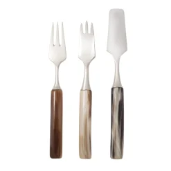 Set of 3 Natural Dessert Cutlery