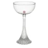 Set of 2 Nereida Pink Coupe Glasses