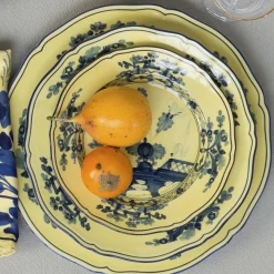 Set of 6 Oriente Italiano Citrino Soup Plates