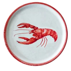 Set of 6 Osteria Round Lobster Platters 35cm