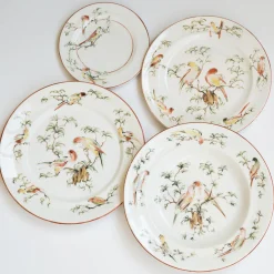 Set of 4 Pappagallini Dessert Plates