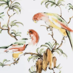 Set of 4 Pappagallini Dinner Plates