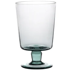 Set of 6 Plissè Acquamarina Stem Glasses