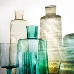 Set of 6 Plissè Baltico Stem Glasses