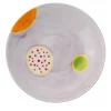 Set Of 2 Plum Coupe Soup Plates
